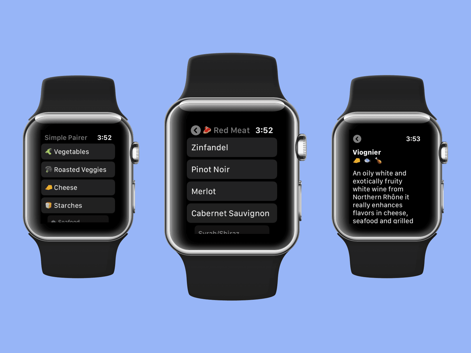 Image showing the Simple Pairer Apple Watch App